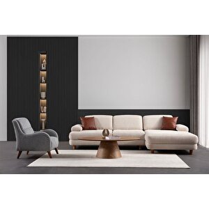Nora Köşe Koltuk, Sağ Köşe, Showroomdan Kumaş Deği̇şi̇mli̇