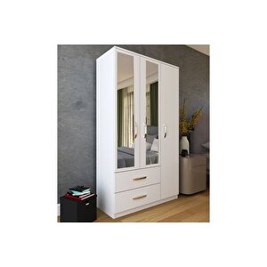 Home Aynali Gardirop Gm851, 3 Kapi 2 Çekmeceli̇