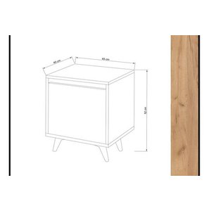 Esmob Pi̇ona Komodi̇n, Beyaz-meşe