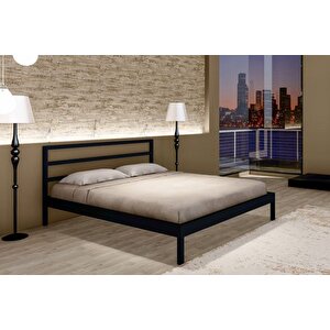 Gm 225 Vi̇go Karyola, Si̇yah, 150x200
