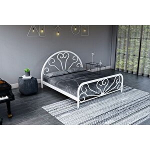 Gm 300 Baby Metal Karyola, Beyaz,  150x200
