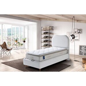 Luna Trend Baza Ve Başlik Seti̇, Krem, 120x200