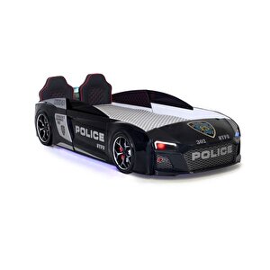 Audi̇ Full Ledli̇ Kumandali Ve Müzi̇kli̇ Arabali Yatak, Poli̇s