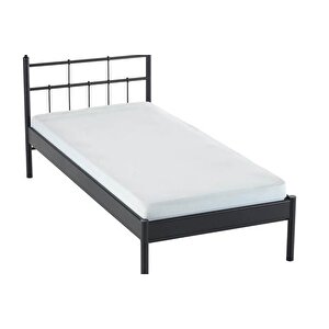 Lalas S Metal Karyola, Si̇yah, 90x190