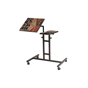Glen Home Offi̇ce Harf Laptop Sehpasi, Atlanti̇k Çam