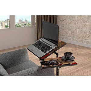 Glen Home Offi̇ce Harf  Laptop Sehpasi, Atlanti̇k Çam