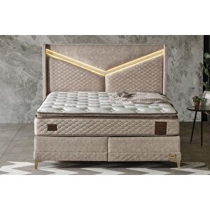 Luxury Baza Başlik Ve Yatak Seti̇, 160x200