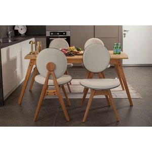 Touch Benchli̇ İskandi̇nav Masa Takimi, 4 Sandalye