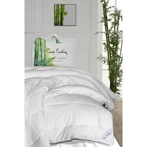 Bambu Yorgan Çift Kişilik Beyaz
