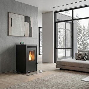 Rehome Teba Dp-06 Üflemeli Pelet Sobası 8-10 Kw