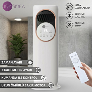 Hava Isitici Soğutucu Vanti̇latör Uv Işik Uzaktan Kumandali Fn-550
