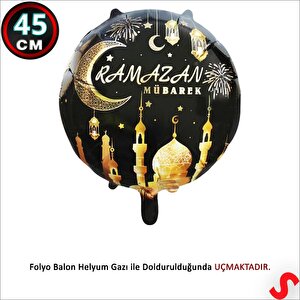 Ramazan Mübarek Folyo Balon - 45 Cm