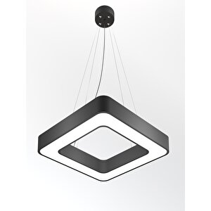 Dekorati̇f Kare Armatür 60cm Beyaz Işik 6500k