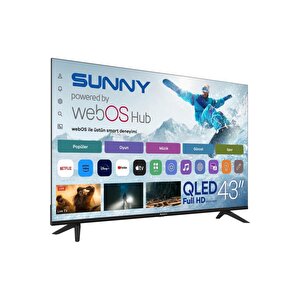 Sn43qfmln-w02s 43'' 109 Ekran Uydu Alıcılı Full Hd Qled Webos Tv