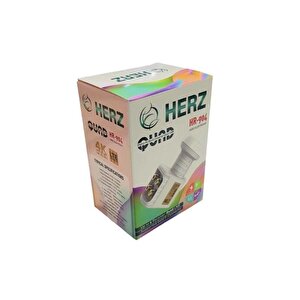 Herz 4lü Dört Çıkışlı Quad Full Hd 4k Uydu Anten Lnb Elembi
