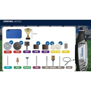 Dremel 3000 3000-1/25 Ez El Motoru