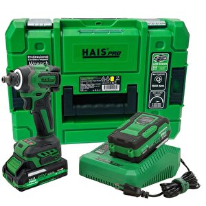 Haispro Rb-db2108w Darbeli Vidalama-somun Sökme 320nm 21 V 4 Amper Çift Akü 2x4 Ah