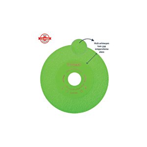 Tomax Serami̇k Cam Mermer Granit Hassas Kesim Ve Zımparalama Diski 115 X 1.3 X 22 Mm