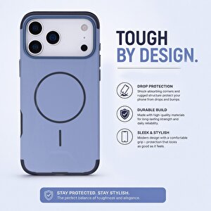 Koen Iphone 17 Pro Max Uyumlu Magsafe Kılıf – Kablosuz Şarj Destekli, Köşe Koruma Darbe Emici, Şeffaf Mat Premium Telefon Kılıfı,