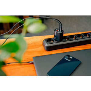 Verbatim Ess Gan Charger 65w Eu Siyah (32352)
