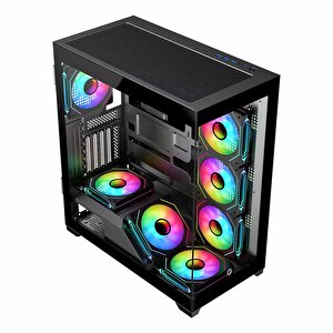 Dominator Fc-9565g 650w 80+ Usb 3.2 Argb Eatx Mid Tower Siyah Kasa
