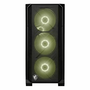 Msi Mag Forge M120r Airflow Usb 3.2 Argb Matx Mid Tower Siyah Kasa
