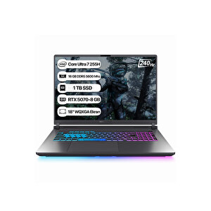 Rog Strix G18 G815lp-s9215 Intel Core Ultra 7 255hx 16gb 1tb Rtx5070-8gb 115w Freedos 18" Wqxga 240hz Taşınabilir Bilgisayar