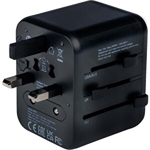 Verbatim 49543 Uta-01 Evrensel Seyahat Adaptörü - 2x Usb-a Port