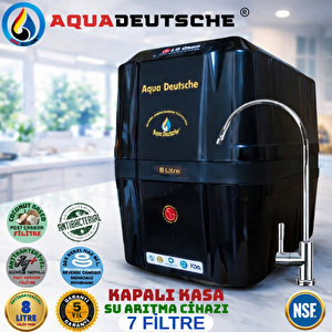 Aqua Deutsche Premi̇um Full Si̇yah 8 Li̇tre Su Aritma Ci̇hazi