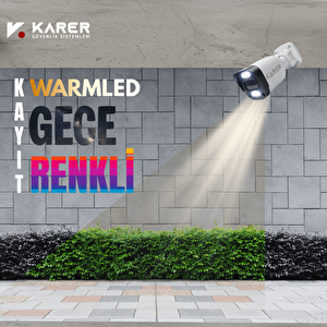 Exi̇tcam 2 Kamerali-renkli̇ Görüş-su Geçi̇rmez-yüz Ve Araç Tanimali-yapay Zeka Ayricalikli Güvenli̇k Seti̇