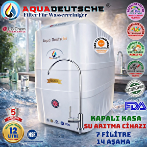 Aqua Deutsche Premi̇um Full Beyaz 12 Li̇tre 7 Fi̇ltre 14 Aşama