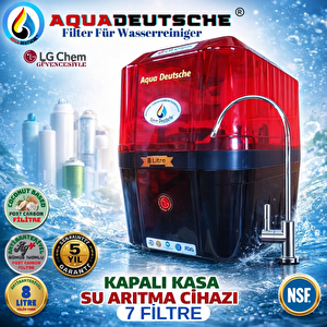 Aqua Deutsche Premi̇um Şefaf Kirmizi Beyaz