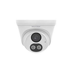 Neu-ipd223-28a 2mp 2.8mm Sabit Lens Gece Renkli Warm Light H.265+ Sesli Ip Dome Kamera