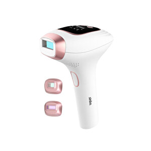 Sel-6047 Ipl Beyaz Pink 999.999 Atım - Buz Soğutmalı Epilasyon Cihazı – 9 Güç Seviyesi, Tüm Vücut Kullanım, Ev Tipi Kalıcı E