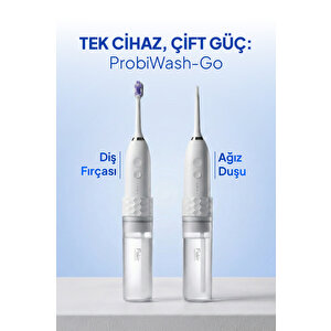 Probiwash Go 2in1 Elektrikli Diş Fırçası-ağız Duşu/i̇kisi Bir Teknoloji