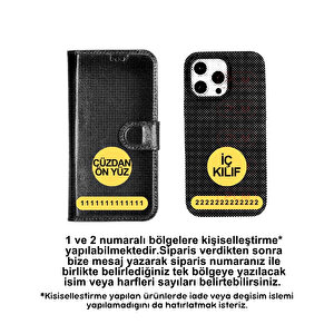 Iphone 12 Mini Uyumlu Manyetik Hakiki Deri Cüzdan Kılıf ,cüzdan Taşımaya Son, Kredi Kart Yuvalı