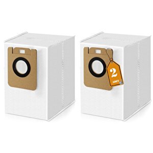 Dreame Z10 Pro Robot Süpürge Uyumlu Toz Torbası 2’li Set – 4.5l Büyük Kapasiteli, Hijyenik