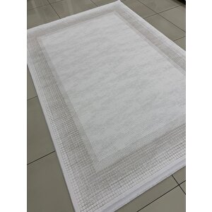 Liparis Halı Avangarde Serisi 5435 Kemik Akrilik Salon Oturma Yatak Odası Halısı 160x230 cm