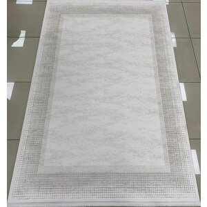 Liparis Halı Avangarde Serisi 5435 Kemik Akrilik Salon Oturma Yatak Odası Halısı 160x230 cm
