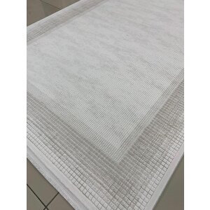 Liparis Halı Avangarde Serisi 5435 Kemik Akrilik Salon Oturma Yatak Odası Halısı 160x230 cm