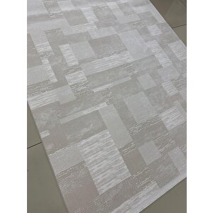 Liparis Halı Avangarde Serisi 5470 Kemik Akrilik Salon Oturma Yatak Odası Halısı 160x230 cm