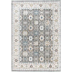 Andromeda Halı Otantik Serisi G0680a Gri Salon Oturma Yatak Odası Halısı 120x180 cm