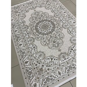 Liparis Halı Avangarde Serisi 5483 Kemik Akrilik Salon Oturma Yatak Odası Halısı 160x230 cm
