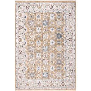 Andromeda Halı Otantik Serisi G0680a Gold Salon Oturma Yatak Odası Halısı 160x230 cm