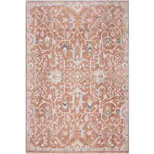 Andromeda Halı Otantik Serisi N0089b Rust Salon Oturma Yatak Odası Halısı 160x230 cm