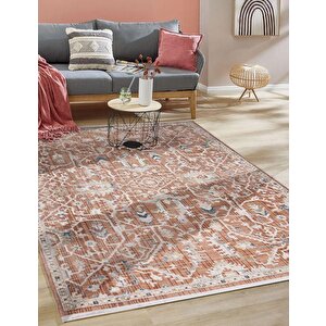 Andromeda Halı Otantik Serisi N0089b Rust Salon Oturma Yatak Odası Halısı 160x230 cm