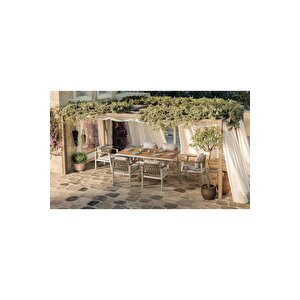 Naura Bahçe Balkon Masa Takimi (6 Ki̇şi̇li̇k)