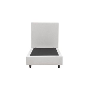 Luna Milky Sabi̇t Baza Ve Başlik, Açik Gri̇, 120x200