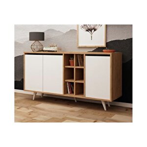 Esmob Seri̇a Konsol, Meşe-beyaz