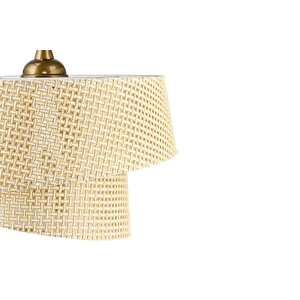 Evli̇ght Eftelya Hazeran Rattan 2 Katli Sarkit Avi̇ze, Krem
